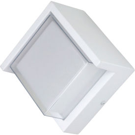 Sunlite® LED Square Wall Sconce Light Fixture w/ Canopy 12W 850 Lumens 90 CRI White 85114-SU