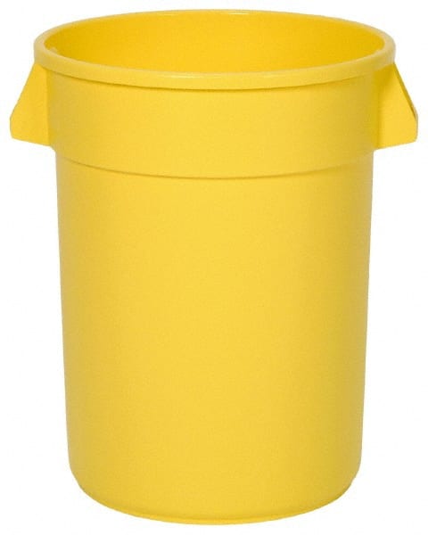 32 Gal Round Yellow Trash Can MPN:3200YW
