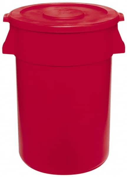 32 Gal Round Red Trash Can MPN:3200RD