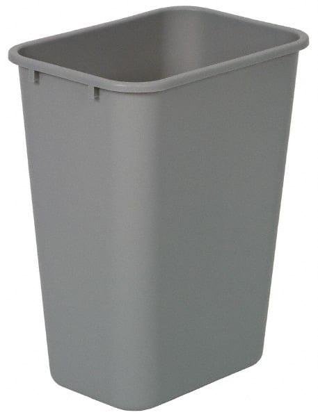 41 Qt Rectangle Gray Trash Can MPN:4114GY
