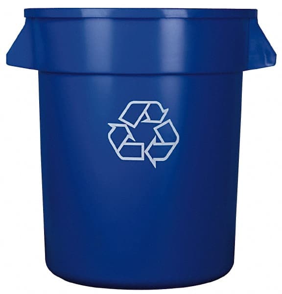 20 Gal Round Blue Recycling Container MPN:2000-1