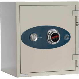 Phoenix Safe Olympian Key & Combination Dual Control Fire Resistant Safe 0.87 cu ft Off-White 1222W