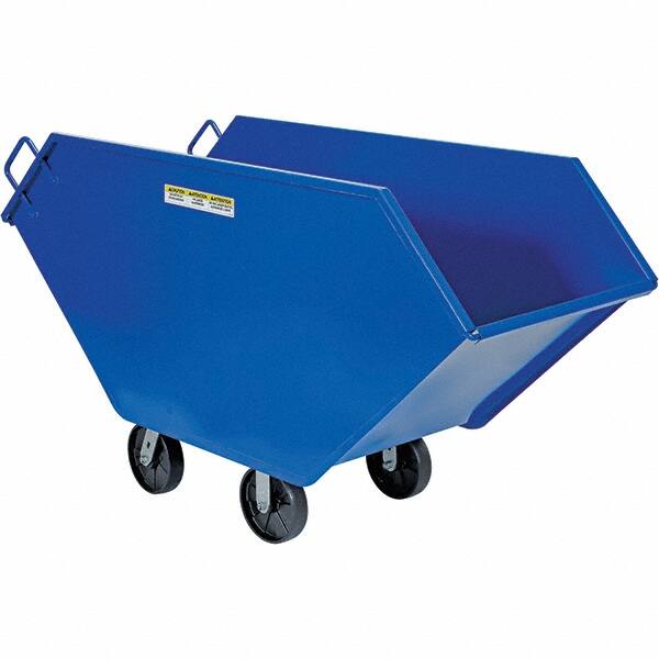 Mobile Hopper: 1,500 lb Capacity MPN:CHIP-17.5