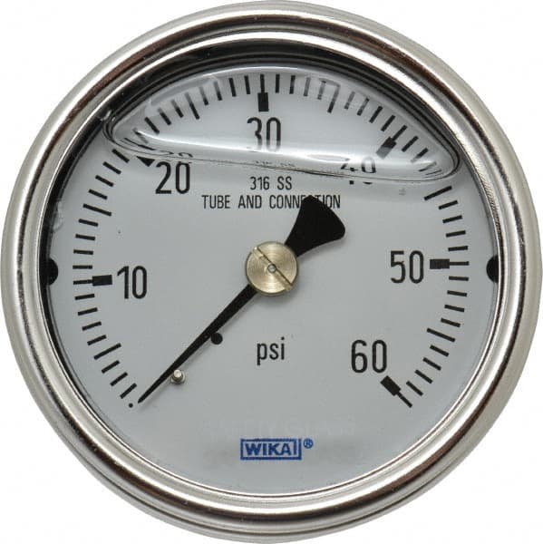 Pressure Gauge: 2-1/2