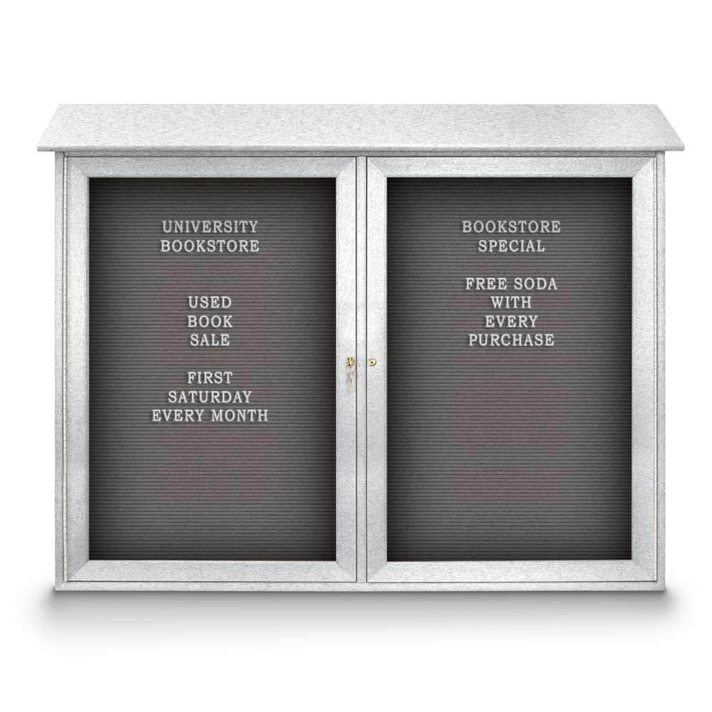 Enclosed Letter Board: 45