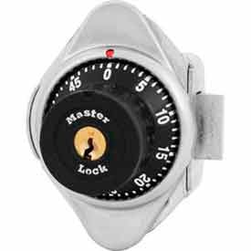 Master Lock® No. 1653MD Built-In Combination Lock with long bolt - Metal Dial - Left Hinged 3MD165