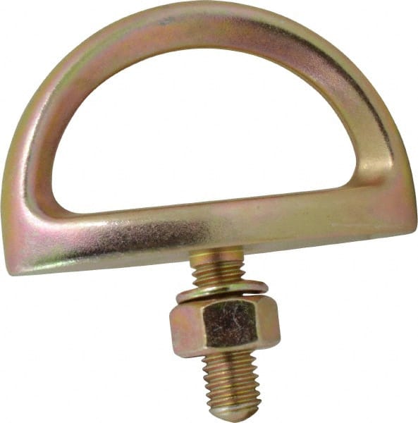 Anchors, Grips & Straps, Product Type: D-Ring Anchor , Material: Alloy Steel , Color: Bronze , Connection Type: D-Ring , Standards: OSHA  MPN:AD-1