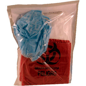 First Voice™ Deluxe Bloodborne Pathogen Clean-Up Kit Polybag BP002