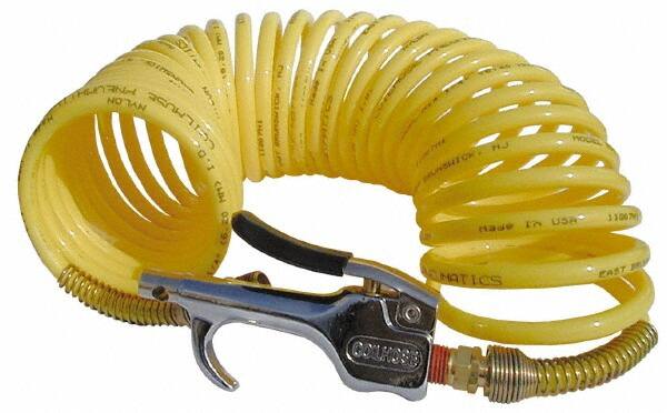 Hose & Blow Gun Assemblies, Type: Thumb Lever Blow Gun , Inside Diameter (Inch): 1/4 , Material: Nylon , Thread Standard: MPT , Series: 600  MPN:600-N25