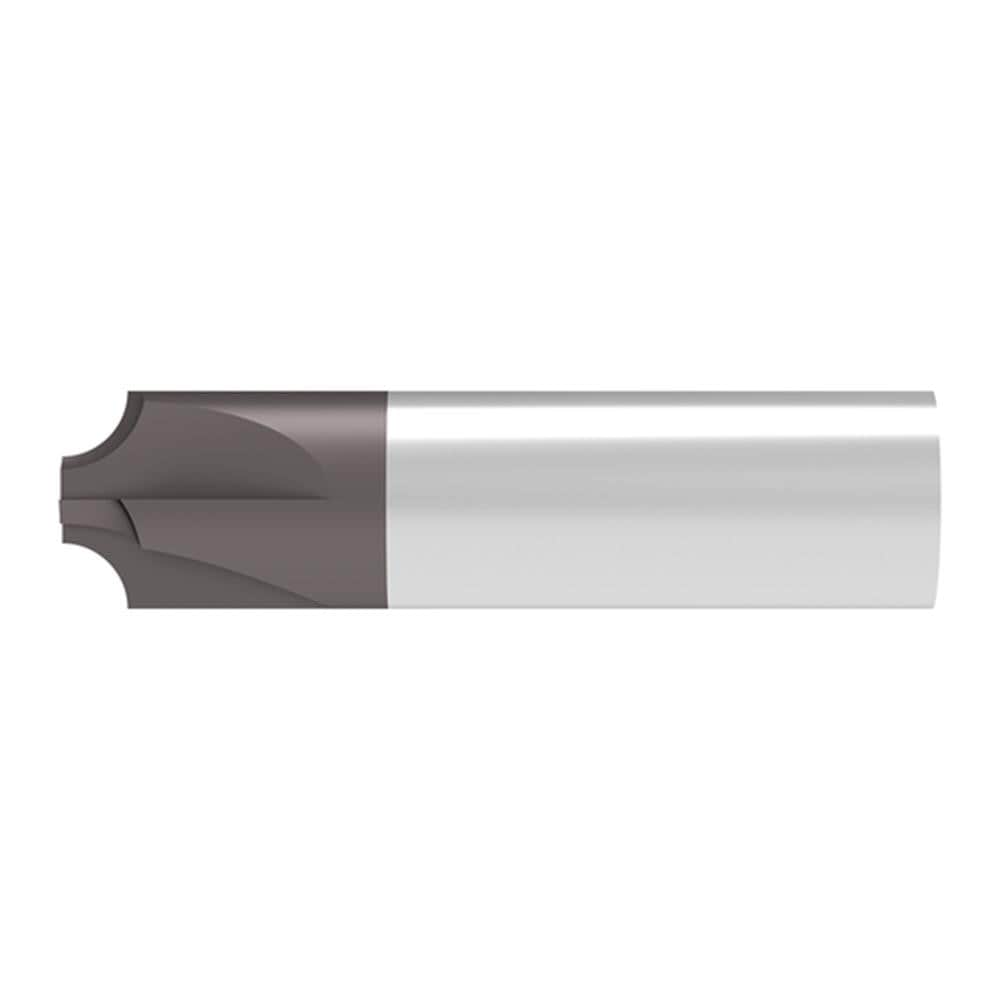 Corner Rounding End Mills, Mill Diameter (mm): 6.00 , Length of Cut (mm): 1.0000 , Number Of Flutes: 4 , End Mill Material: Solid Carbide , Radius (mm): 1.00  MPN:52249010