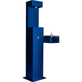 GoVets™ Outdoor Drinking Fountain & Bottle Filling Station w/ Filter Blue 216BLF761