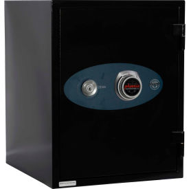 Phoenix Safe Olympian Key & Combination Dual Control Fire Resistant Safe 1.3 cu ft Black Steel 1223B