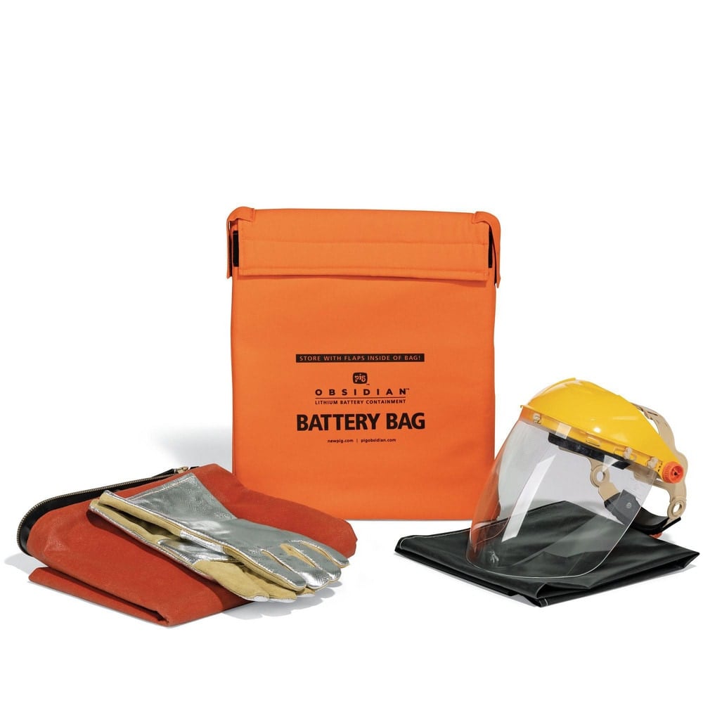 Lithium Battery Containment Kits, Kit Type: Lithium Battery Containment Bag  MPN:BAT323