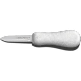 Dexter Russell 10483 - Oyster Knife Providence Pattern High Carbon Steel White Handle 2-3/4