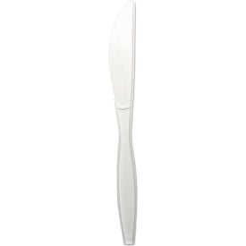 Boardwalk® Heavyweight Knife Polypropylene White Pack of 1000 BWKKNIFEHWPPWH