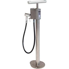 Saris® Outdoor Public Bike Pump with Gauge Hose Floor Mount 26246