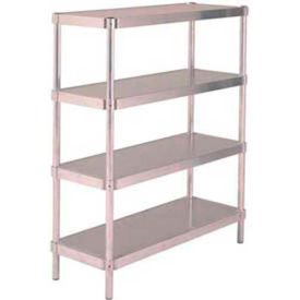 Prairie View Aluminum Equipment Stands 4 Shelves 36