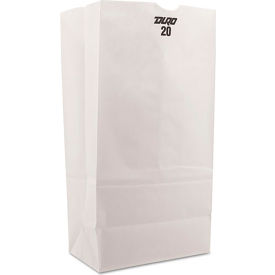 Duro Bag Paper Grocery Bags #20 8-1/4