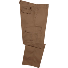 Big Bill 6 Pocket Cargo Pants Heavy-Duty Twill 34W x 32L Tan 3239-32-KAK-34