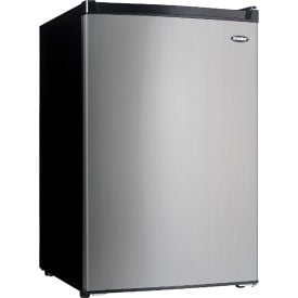 Danby® Compact Refrigerator with Freezer 4.5 Cu.Ft. Capacity Gray DCR045B1BSLDB