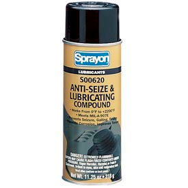 Sprayon LU620 Anti-Seize Compound 11.25 oz. Aerosol Can - SC0620000 - Pkg Qty 12 SC0620000