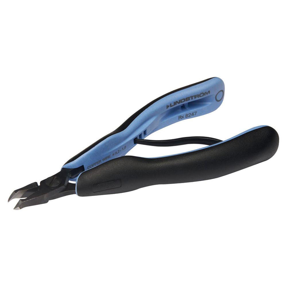 Cutting Pliers, Insulated: No , Jaw Length (Decimal Inch): 0.3700 , Overall Length (Inch): 5-9/16 , Overall Length (Decimal Inch): 5.6000  MPN:RX8247