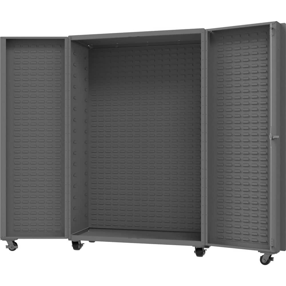 Storage Cabinets, Cabinet Type: Customizable, Mobile , Cabinet Material: Steel , Width (Inch): 48in , Depth (Inch): 24in  MPN:DCM48-BDLP-95