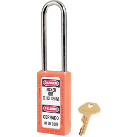 Master Lock® Thermoplastic Zenex™ 411LTORJ Safety Padlock 1-1/2