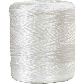 GoVets™ Polypropylene Tying Twine 3 Ply 2800'L 480 Lbs. Tensile Strength White 45961B16