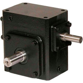 Worldwide HdRS237-50/1-L Cast Iron Right Angle Worm Gear Reducer 501 Ratio HdRS237-50/1-L