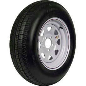 Martin Wheel ST205/75D-14 Trailer Tire & Custom Spoke Wheel Assembly DM205D4C-5CT DM205D4C-5CT