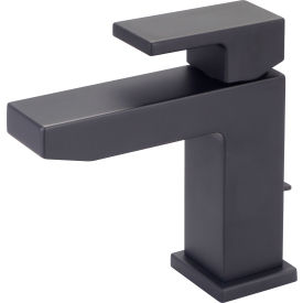 Pioneer Mod 3MO160-MB Single Lever Bathroom Faucet with Pop-Up Matte Black 3MO160-MB