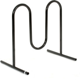 GoVets™ Wave Bike Rack 5-Bike Capacity Free Standing Black 777F652