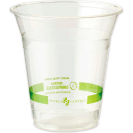 World Centric Clear Cold Cups 12 oz Clear 1000/Carton CPCS12