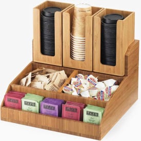 Cal-Mil 2019-60 Bamboo Condiment Station 15