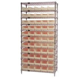 GoVets™ Chrome Wire Shelving with 55 4