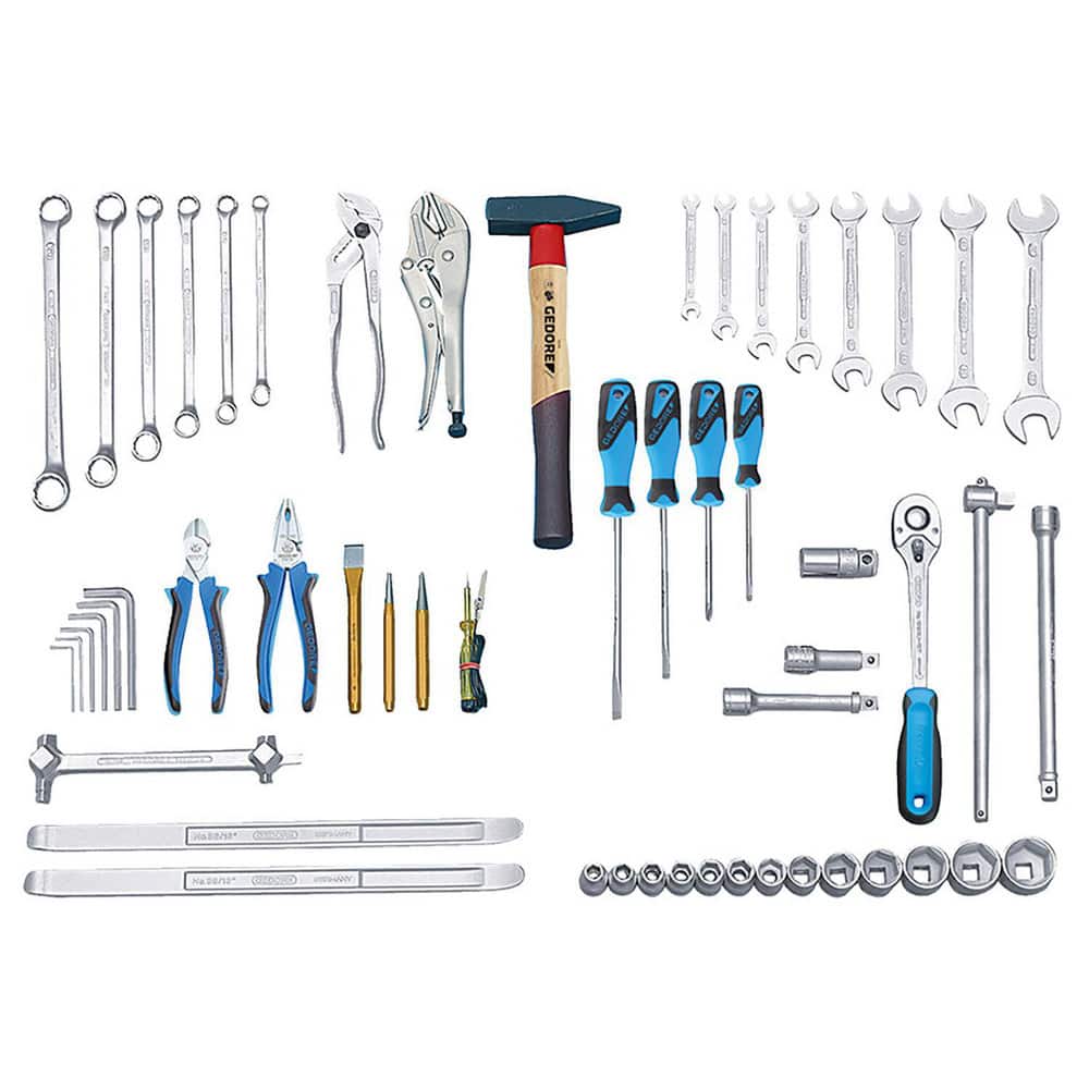 Combination Hand Tool Sets, Set Type: Tool Assortment , Number Of Pieces: 69  MPN:6607280