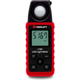 Triplett LED Light Meter 400K Lux Red/Black LT80