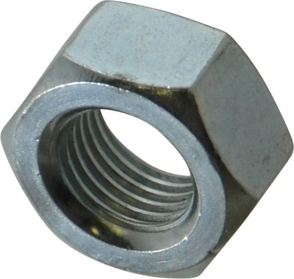 Hex Nut: M12 x 1.25, Class 8 Steel, Zinc-Plated MPN:MSC-67488726