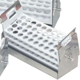 Thermo Scientific Adjustable Test Tube Rack with Holder 40 Places 21-25mm Tubes 600078