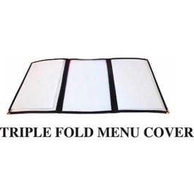 Winco PMCT-9K Triple Fold Menu Cover 9-1/2