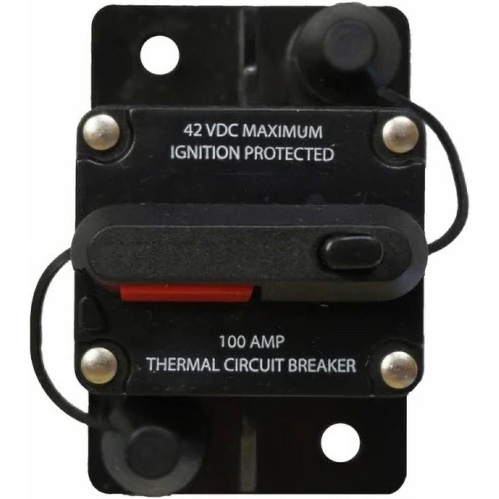 Automotive Circuit Breakers, Mount: 2-1/4 - 8 , Circuit Breaker Type: Heavy Duty Manual Reset Circuit Breaker , Working Amperage: 100  MPN:31202