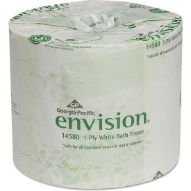 Envision One-Ply Bathroom Tissue 1210 Sheets/Roll 80 Rolls/Case - GEP1458001 GEP1458001