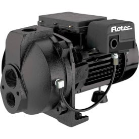 Flotec 1/2 HP Cast Iron Convertible Deep Well Jet Pump w/ Ejector Kit FP4205