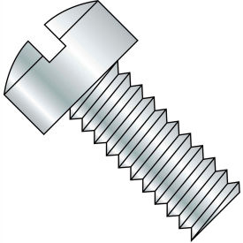 1/4-28X2  Slotted Fillister Head Machine Screw Fully Threaded Zinc Pkg of 1000 1532MSL