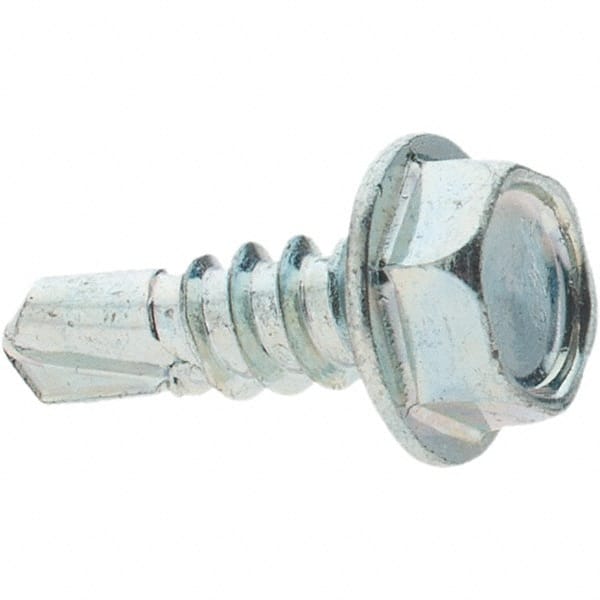 #8, Hex Washer Head, Hex Drive, 1/2