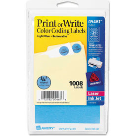 Avery® Print or Write Removable Color-Coding Labels 3/4