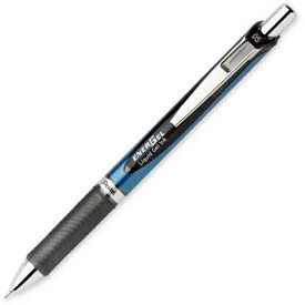 Pentel® EnerGel Retractable Gel Pen Refillable Needle Tip 0.5mm Black Ink BLN75A