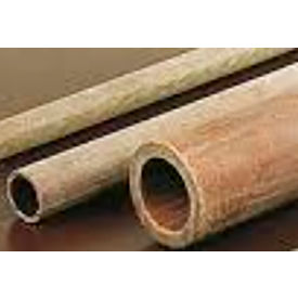 Professional Plastics Natural Linen Phenolic Tube 0.75