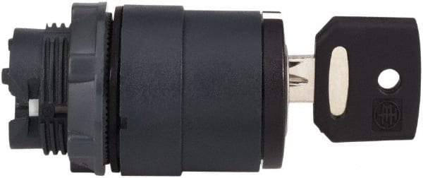 Selector Switch Only: 3 Positions, Maintained (MA), Black Key MPN:ZB5AG0